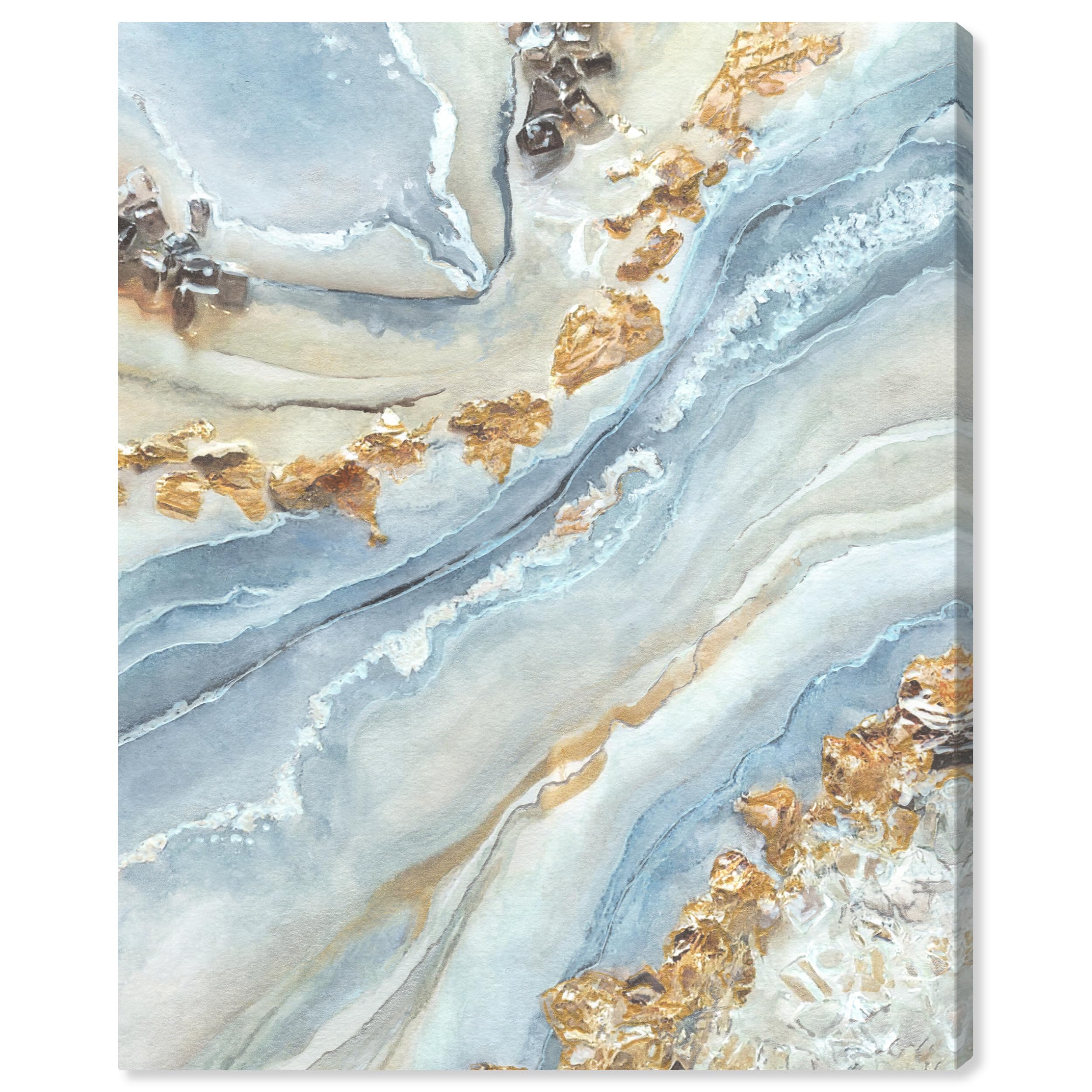 Amazon.com: Art Remedy A Beautiful Fiction Gallery Wrapped Mineral